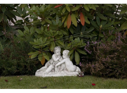 Kind 24cm Skulptur Design Figur Statue Garten Figuren Statuen