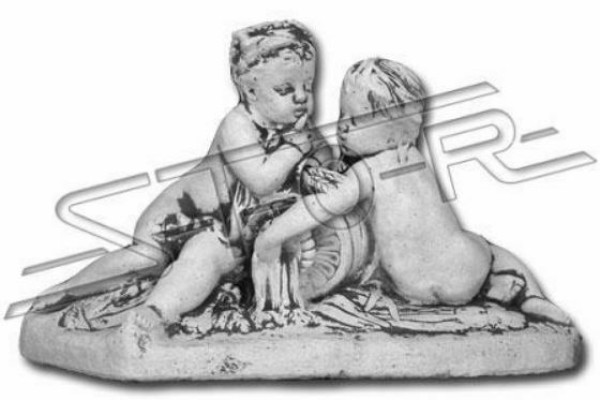 Kind 24cm Skulptur Design Figur Statue Garten Figuren Statuen