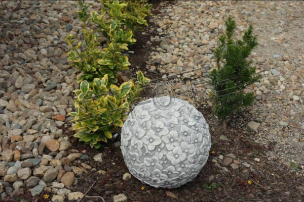 Kugel 23cm Skulptur Design Figur Statue Garten Figuren Dekorative Statuen