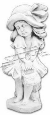 Mädchen 90cm Figur Statue Figuren Skulptur Statuen Garten