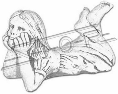 Mädchen Figur Statue Figuren Statuen Skulpturen Garten Skulptur