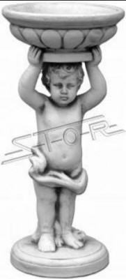 Natur Blumenkübel Pflanz Kübel Dekoration Blumentöpfe Garten Vasen Figur