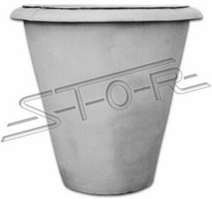 Natur Blumenkübel Pflanz Kübel Dekoration Figur Vasen Garten Blumentöpfe