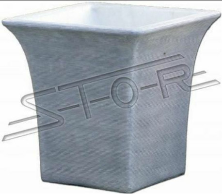 Natur Blumenkübel Pflanz Kübel Dekoration Vasen Garten Figur Blumentöpfe