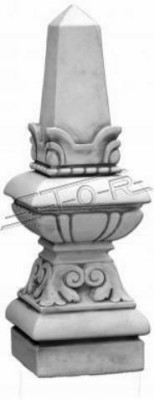 Säule Figur Skulptur Figuren Statue Säulen Design Garten Dekoration s210018