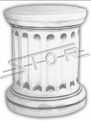 Sockel 59cm für Skulptur Design Figur Statue Garten Figuren Statuen