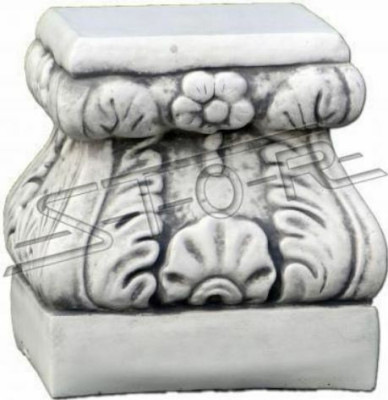 Sockel 27cm für Skulptur Design Figur Statue Garten Figuren Statuen