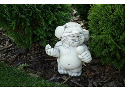 Schweinchen Poroschenko Figur Skulptur Figuren Statue WC Toiletten