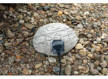 Stein für Steckdose Außen Steckdoesen Dekoration Deko Garten