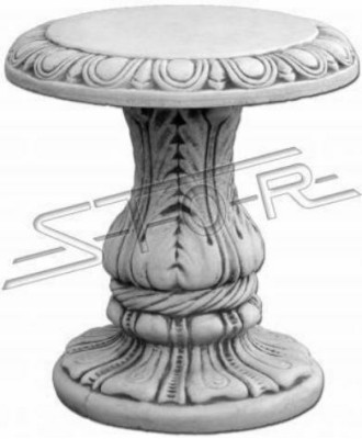 Stein Tisch Terrasse Garten Deko Möbel Edles Antik Stil Design Tische