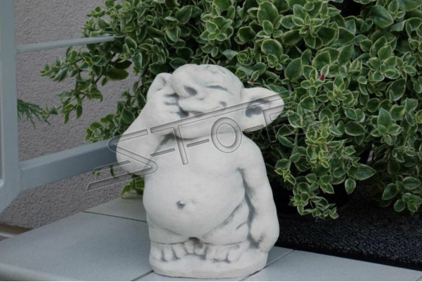 Troll 22cm Skulptur Design Figur Statue Garten Figuren Statuen