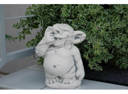 Troll 22cm Skulptur Design Figur Statue Garten Figuren Statuen