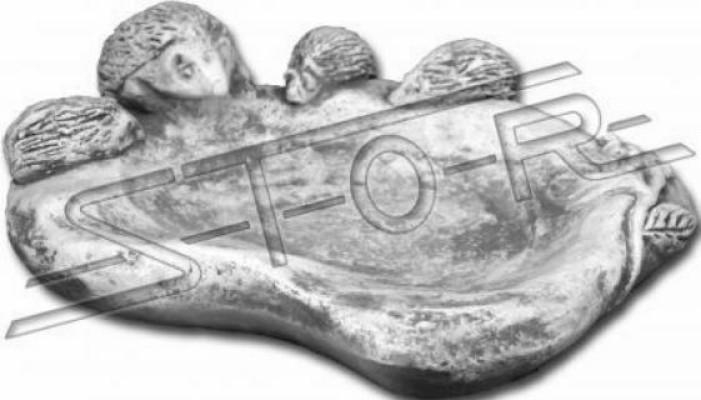 Vogel Tränke Skulptur Design Figur Dekor Statue Garten Figuren Statuen