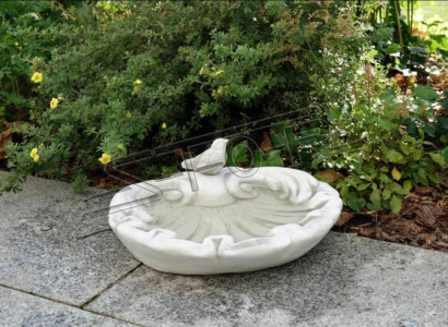Vogel Tränke Skulptur Dekor Design Figur Statue Garten Figuren Statuen