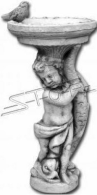 Vogel Dekor Tränke Skulptur Design Figur Statue Garten Figuren Statuen