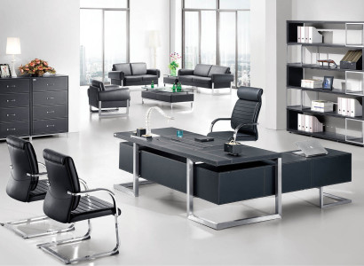 Kommode mit 4 Schubladen Sideboard schwarz Anrichte 70x115cm