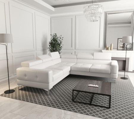 Ecksofa Wohnzimmer L Form Sofas Couch Design Polsterung Textil Modern Couchen