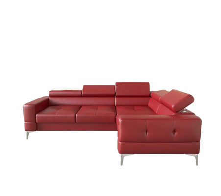 Multifunktion Sofa Couch Eckpolsterung Wohnzimmer L-Form Schwarz Modern Luxus