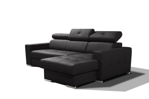 Sofa Eckcouch Polsterung Wohnzimmer Neu L-Form Stoff Leder Wohnlandschaft Sofas