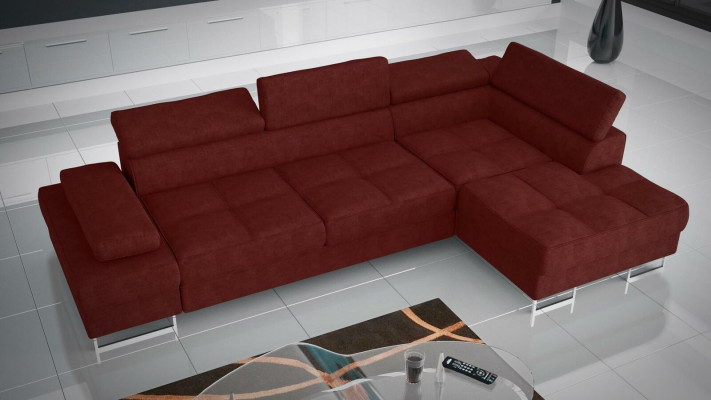 Sofas L Form Sofa Couch Polster Wohnlandschaft Design Ecksofa Textil Leder Neu