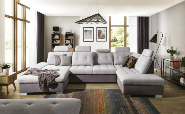 Polster Klassische Wohnlandschaft Wohnzimmer Ecksofa Garnitur Schlaf Sofas Sofa