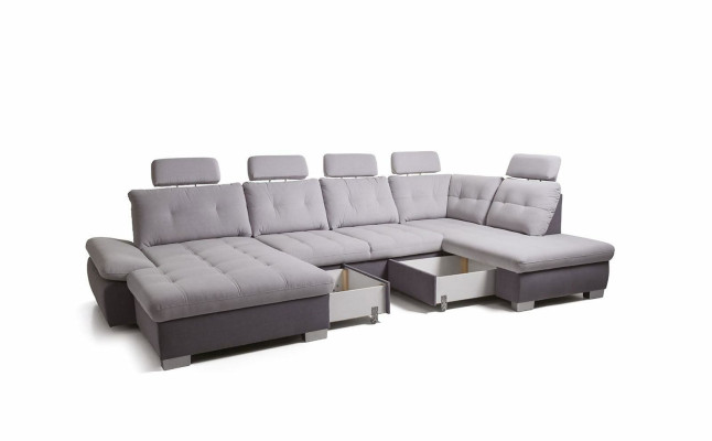 Polster Klassische Wohnlandschaft Wohnzimmer Ecksofa Garnitur Schlaf Sofas Sofa