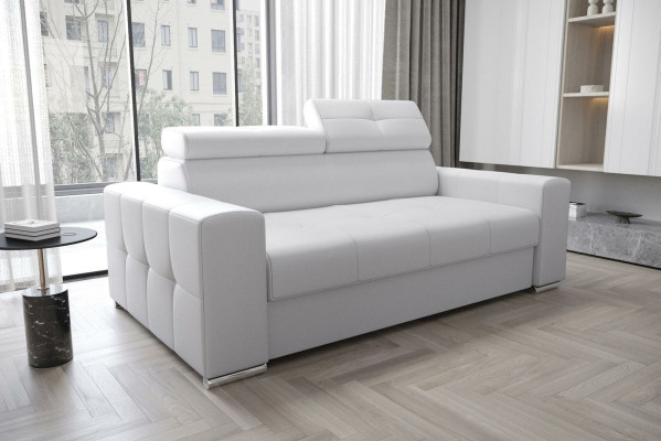 Couch Polster Textil Leder Sofa Design 2 Sitzer Sofas Couchen Multifunktion Neu