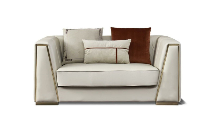 Dreisitzer Couch Polster Design Sofa Moderner 3er Sofas Zimmer Möbel