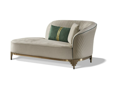 Liege Moderne Textil Komfort Luxus Liegen Liegesessel Relaxliege Chaiselongue