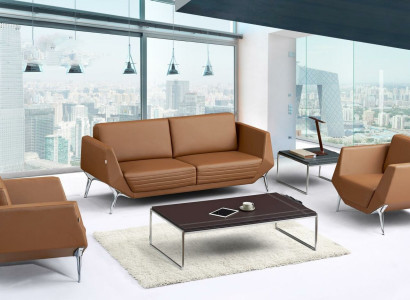 Ledersofa Couch Wohnlandschaft 3 Sitzer Design Modern Sofa Sofas Couche