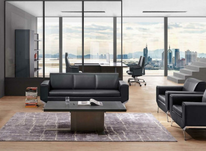 Komplett Set Sofagarnitur 3+1+1 Sitzer + Couchtisch Designer