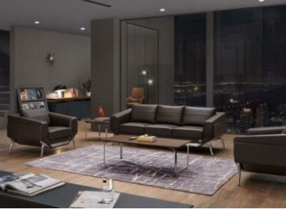 Moderne Sofagarnitur 3+1+1 Sitzer Sofa Couch Polster Garnitur Couchen Neu