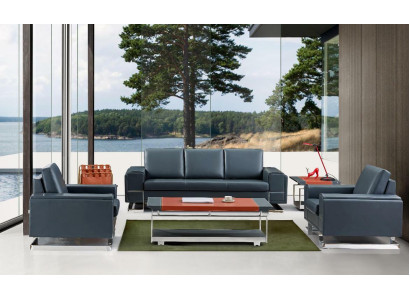Sofagarnitur Couch Set 311 Sitzer Couchtisch Beistelltisch Sofa Garnituren 5tlg.