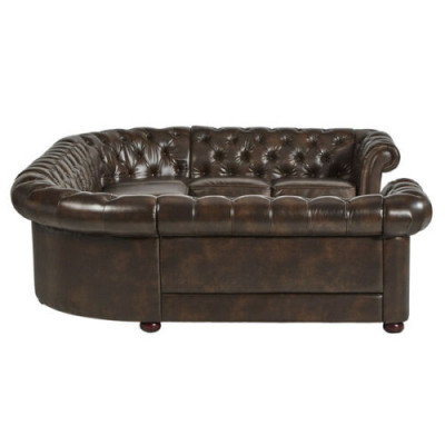 XXL Big Chesterfield Wohnlandschaft Couch Sofa Polster Eck Sitz U Form Sofas Neu