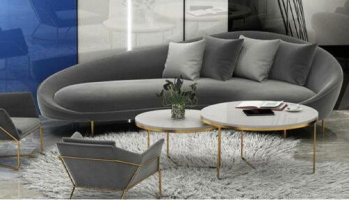 Ecksofa L-form Samt Sofa Wohnlandschaft Relax Sitz Design Couch Lounge Sofas