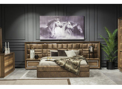 Luxus Möbel Bett 160x200 Schrank Betten Möbel Gepolsterte Hotel Einrichtung