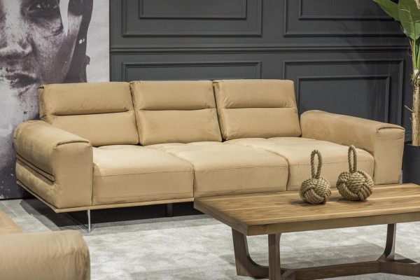 Luxus Sofagarnitur Creme Sofa Couch 3+3+1 + Couchtisch 4tlg. Couchen Set