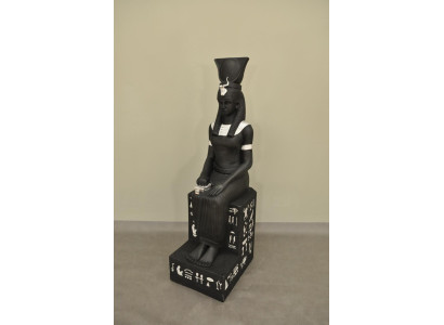Ägyptische Pharao Statue Skulptur Figuren Skulpturen Dekoration Deko Figur 123cm