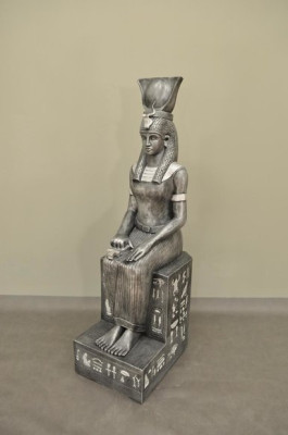 XXL Designer Figur Göttin Isis Statue Skulptur Dekoration Figuren Statuen 123cm