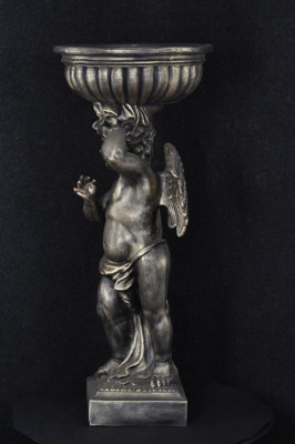 Engel Figur Skulptur Skulpturen Design Deko Dekoration Vase Blumen P0624 92,50cm