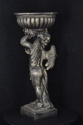Engel Figur Skulptur Skulpturen Design Deko Dekoration Vase Blumen P0624 92,50cm