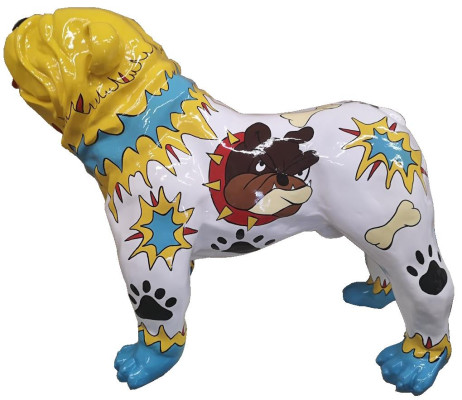 Figuren echte handarbeit Skulpturen Dekoration Deko Abstrakt Design Kuh Statue