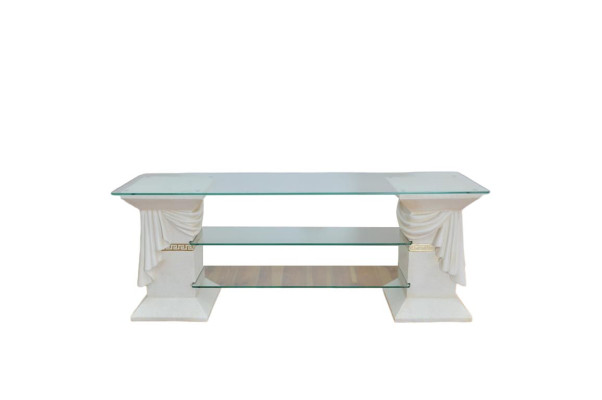Klassische RTV Sideboard Fernseh Tisch Tische Tv Board Medusa Regal Vitrine