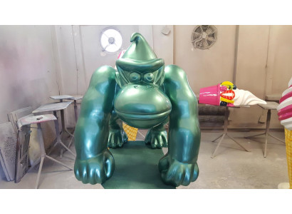 Dekoration Deko Gorilla Garten Neu Designer Figur Statue Moderne Figuren Statuen