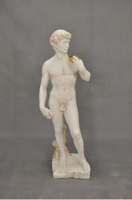 David Skulpturen Skulptur Statue Gartenfigur Figur Dekofigur Mann Garten 0013