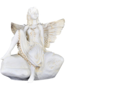 Engel Skulptur Skulpturen Figur Figuren Schutzengel Angel Statue Dekoration 0671