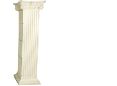 Regal Glas Vitrine Römische Säulen Regale Vitrinen XXL 210cm Säule Ägypten Neu