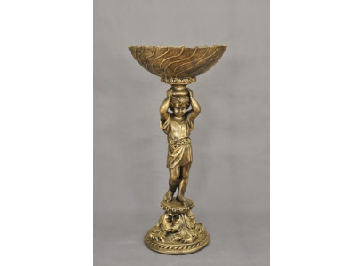 Antik Stil Dekoration Büste Schlüssel Obst Vase Schale Skulpturen Skulptur Deko