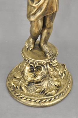 Antik Stil Dekoration Büste Schlüssel Obst Vase Schale Skulpturen Skulptur Deko
