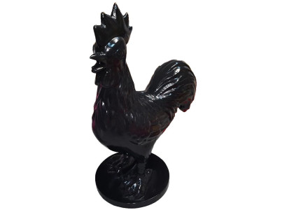 Designer Figur Statue Moderne Figuren Dekoration Hahn Garten Skulptur Skulpture